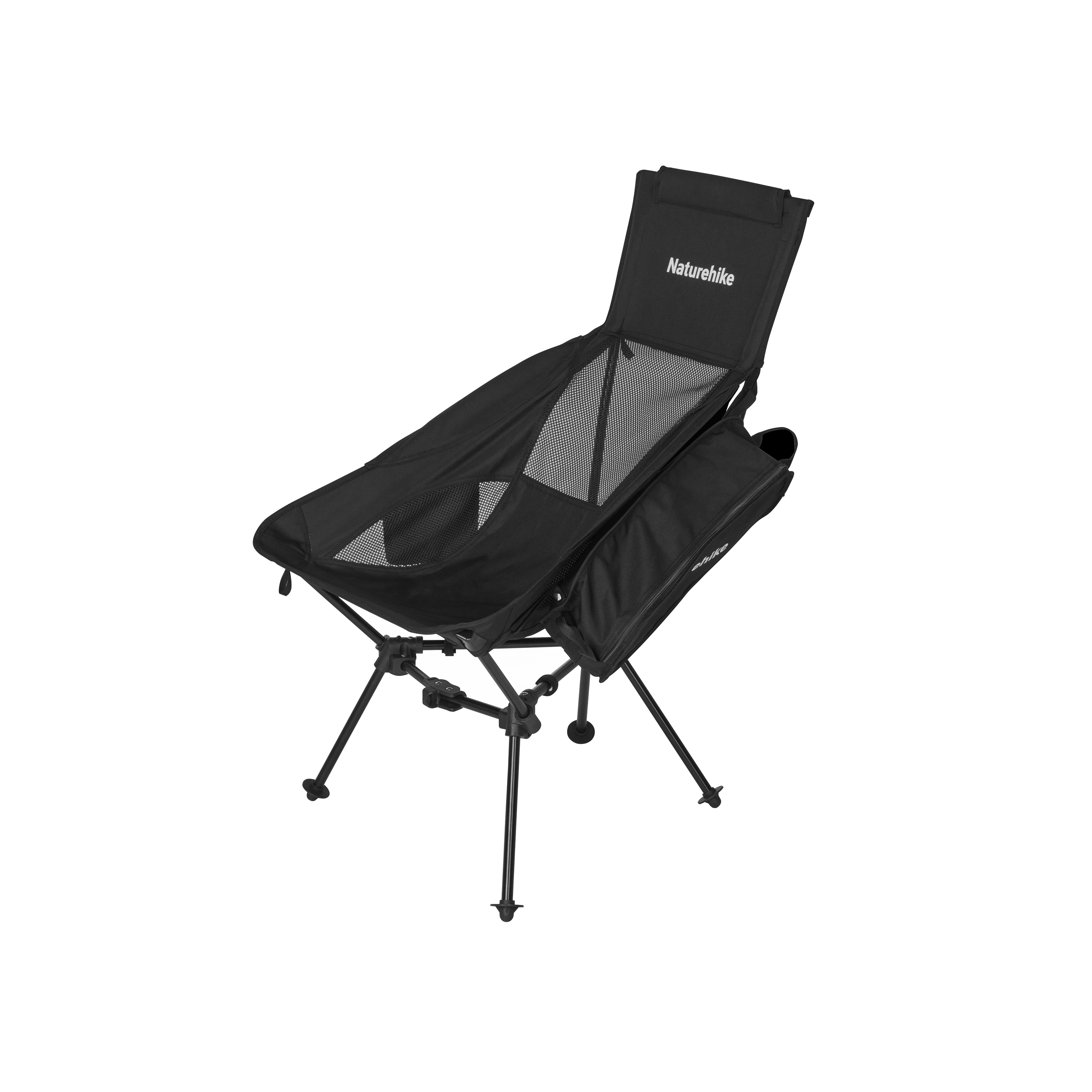 Кресло туристическое Naturehike Clamshell Sea Moon 002 складное, 75х60х91 см, до 120 кг, черное