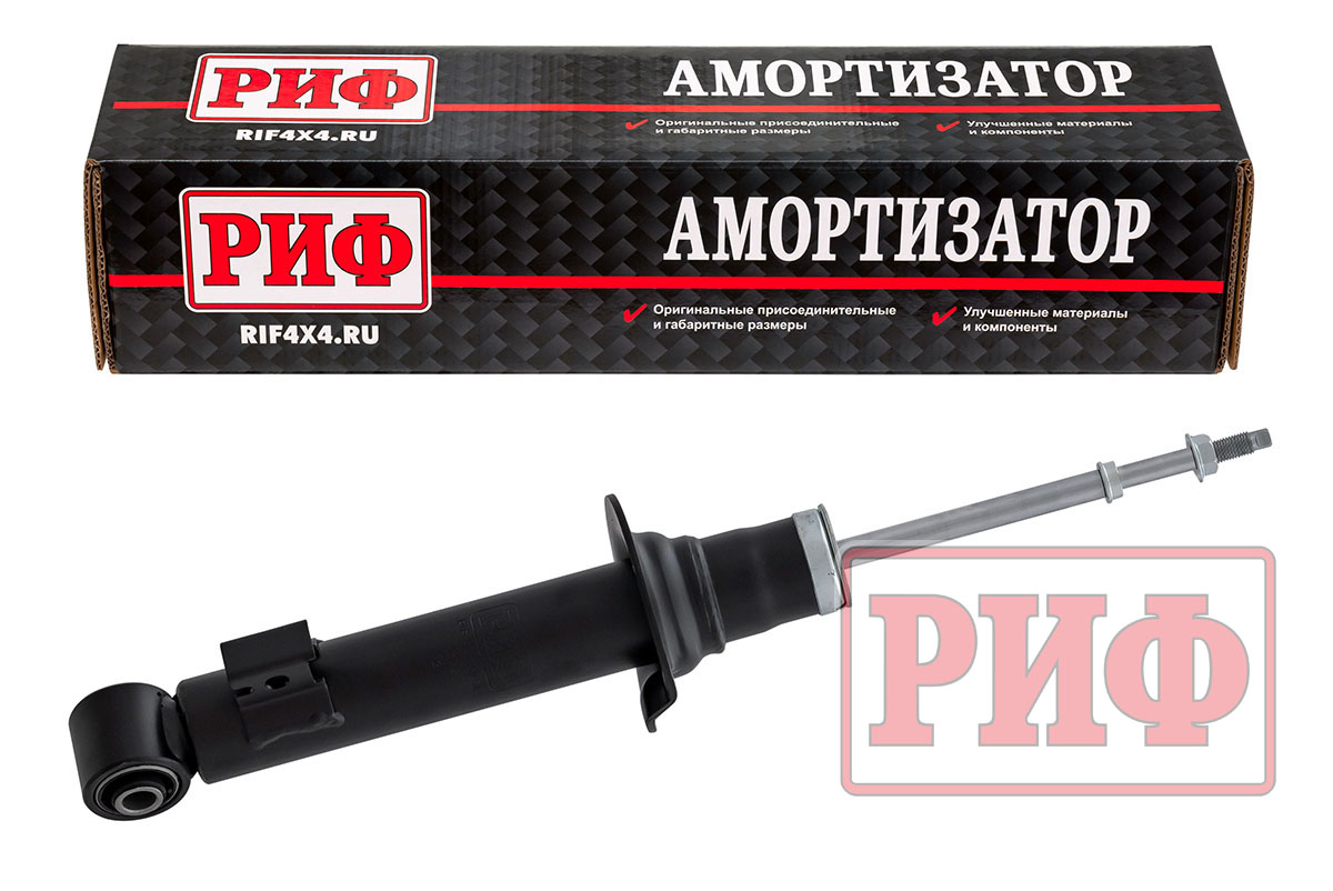 Амортизатор РИФ передний Mitsubishi L200 2005+, Pajero Sport II, III 2009+  штатный OEM 4062A111