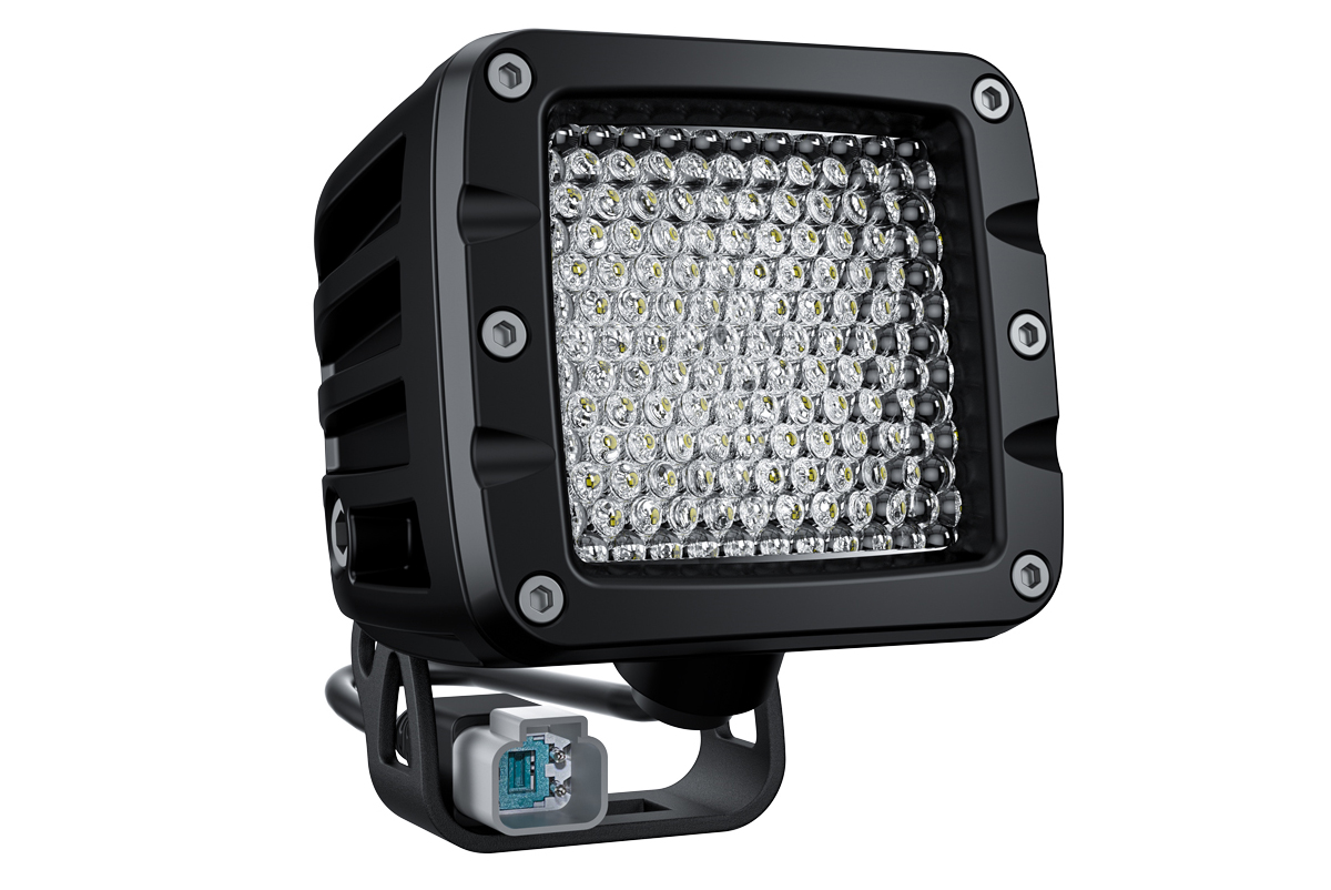 Светодиодные фары рабочего света AURORA 76x76 мм 40W LED