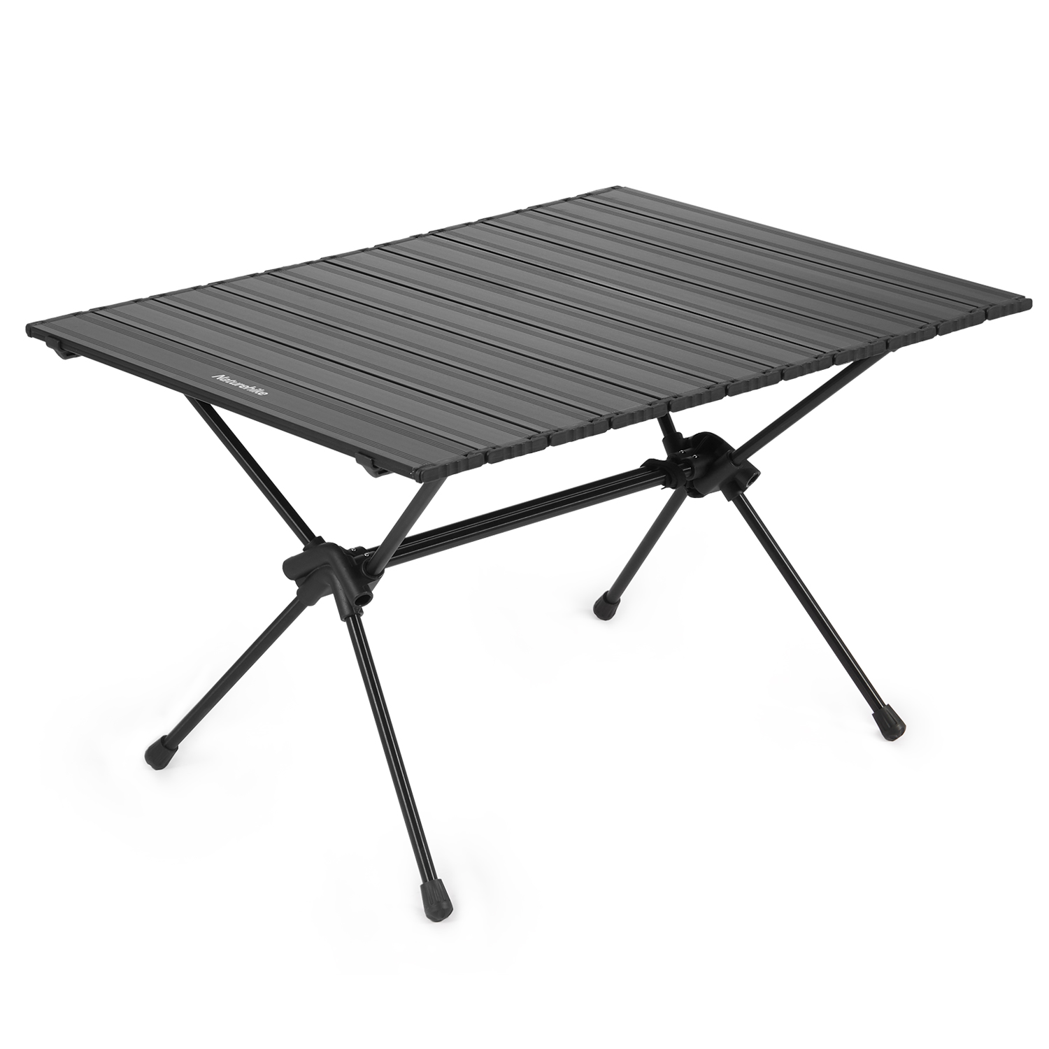 Стол туристический Naturehike FT11 алюминиевый, быстросборный, 75х55х44/34 см, складной, черный
