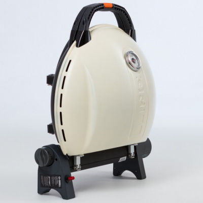 фото Гриль газовый O-GRILL 900МT bicolor черный-кремовый (в комплекте адаптер тип А)