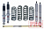 Лифт-комплект РИФ газовый Toyota Land Cruiser Prado 95, 4Runner (кузов 185) 1996-2002 лифт 45 мм дизель
