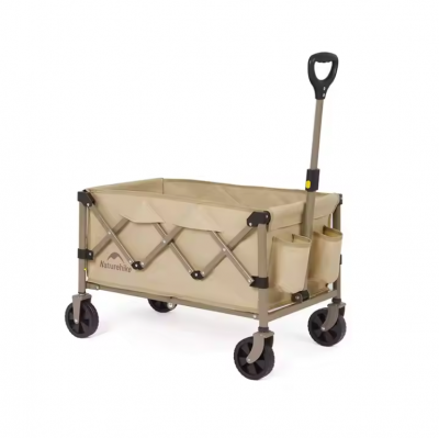 фото Тележка туристическая Naturehike Light 80х43х70/94 см, 110 л, коричневая