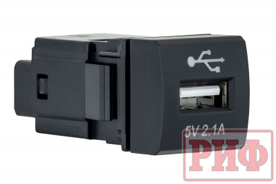 фото Розетка USB 2,1A для Toyota 22x22