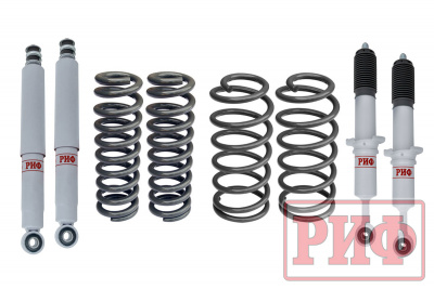 фото Лифт-комплект РИФ газовый Toyota Land Cruiser Prado 120, FJ Cruiser 30 мм мягкий