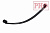Лист 1 рессоры RIFVIG-250B (Toyota Hilux 2005-2014) 7х60х1310 мм
