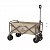Тележка туристическая Naturehike Light 89х50х106 см, 90 л, коричневая