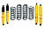 Лифт-комплект РИФ Toyota Land Cruiser Prado 90/95, 4Runner (кузов 185) 1996-2002 лифт 45 мм мягкий