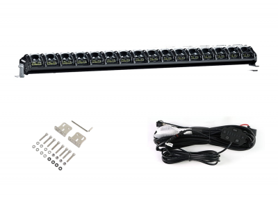 фото Светодиодная фара комбинированного света AURORA 1016 мм 496W LED с RGB подсветкой